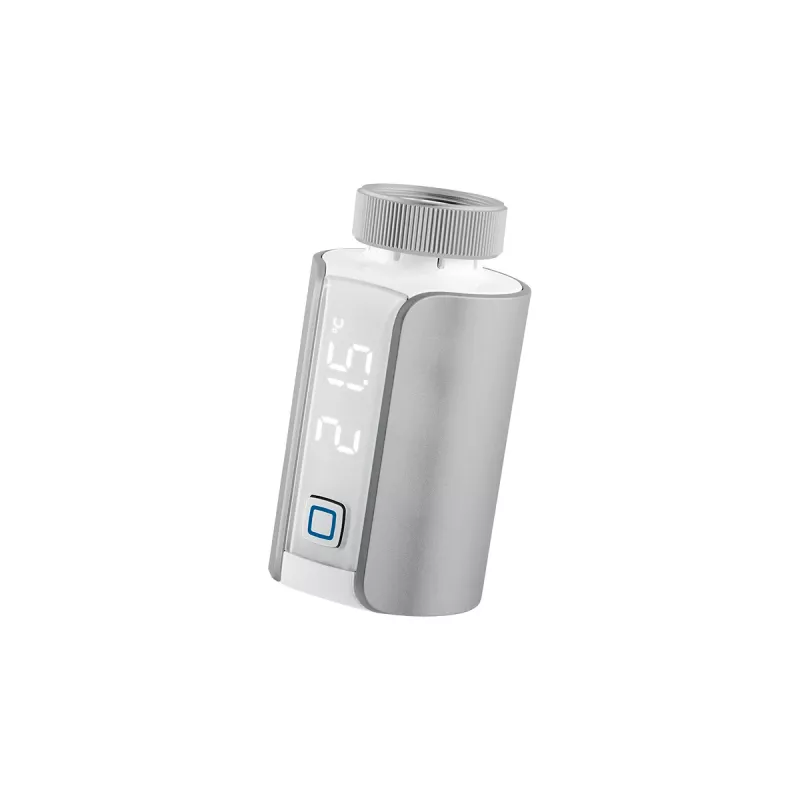 Thermostatic Radiator Valve Homematic IP HmIP-eTRV-ES, RF 869.65 MHz, Digital Display, Battery AA, Grey
