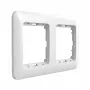 Wall plate / switch cover Busch-Jaeger 2512-214, white, screwless, 81×152 mm, 11 mm thick