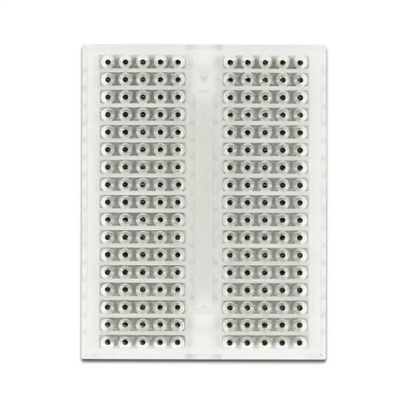 Breadboard DELOCK 18323 — transparent plastic, 36×46×10 mm