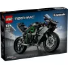 LEGO Technic motorcycle model Kawasaki Ninja H2R 42170 — 1:1 scale replica, 643 pieces, instruction sheet, for ages 10+