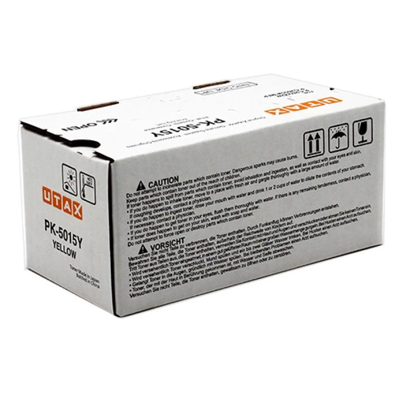 Utax 1T02R7AUT0/PK-5015Y Toner-kit Yellow, 3K Pages ISO/IEC 19752...