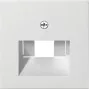 Wall plate / switch cover Gira 027003, white, conventional design, 1-piece