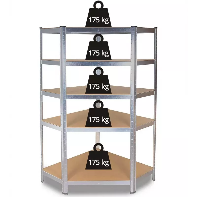 Metal corner storage rack G9040 40cm