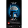 Collectible LEGO Star Wars helmet accessory Jango Fett 75408 — 616 pieces, 210×120×110 mm display model