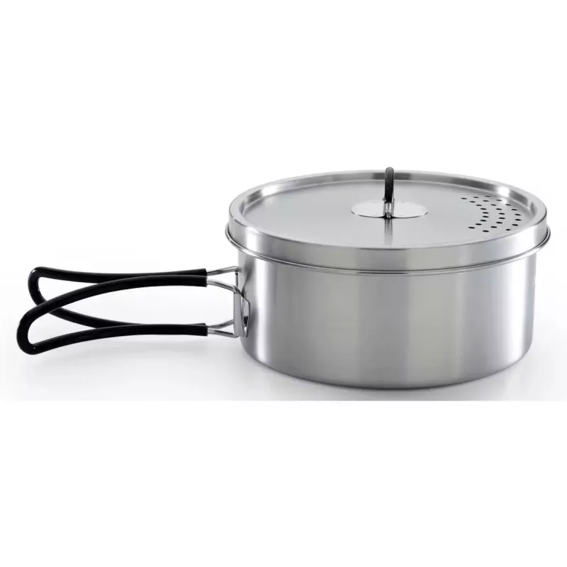 Camping Pot Set Campingaz Trekking Kit 3-piece stainless steel