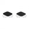DeLOCK Hook-and-loop pad on roll self-adhesive 45x50mm 3m black