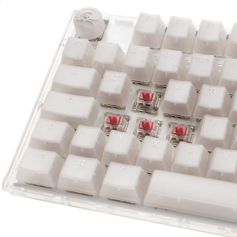 Ducky One 3 TKL keyboard Gaming USB QWERTZ German White
