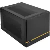 SilverStone SUGO SG14B - Tower - Mini-DTX - without Power Supply (ATX / PS/2) - Black - USB/Audio (SST-SG14B)