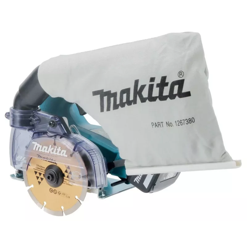 Makita DCC500Z portable circular saw 12.5 cm Green