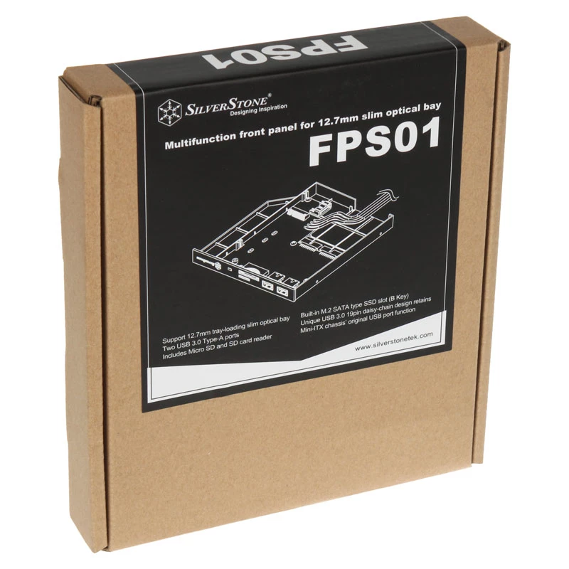 I/O ports panel Silverstone FPS01