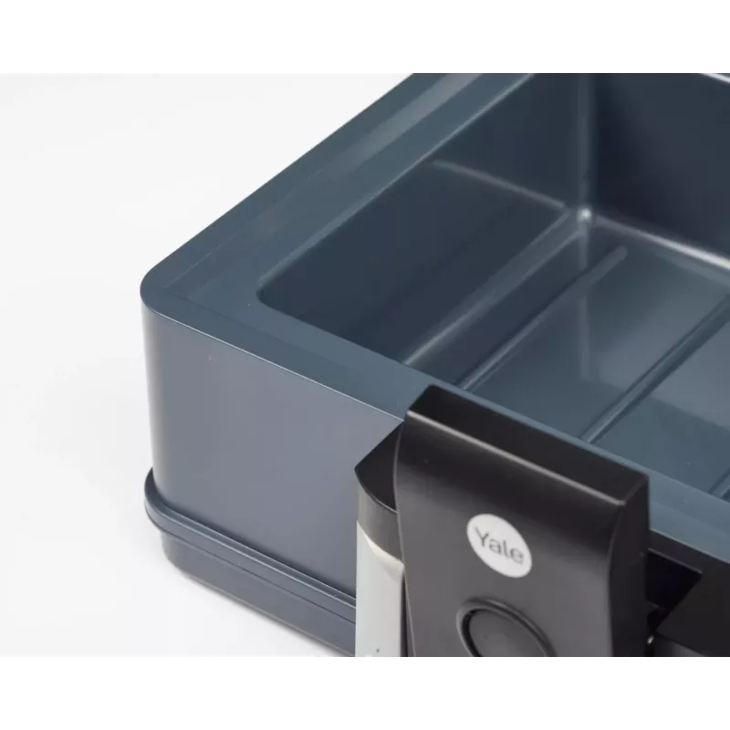 Yale YFC/154/KB1 Fire Resistant Safety Box 5 l Plastic Grey