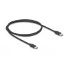 DELOCK 66941 Wireless Charger 3-in-1 for Smartphone Smartwatch Headphones USB Type-C 15W Indoor Black