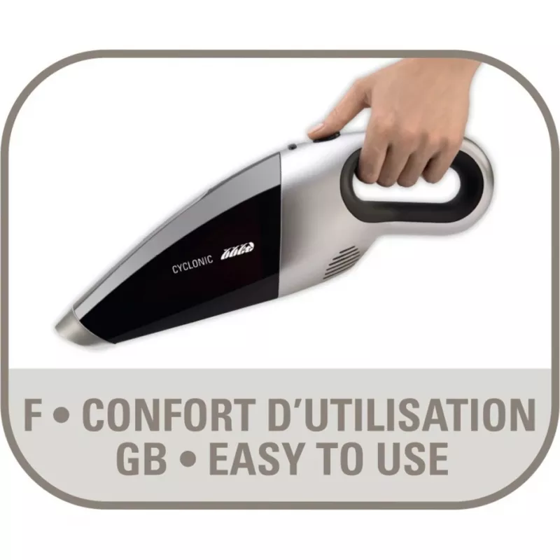 Rowenta Extenso AC4461 handheld vacuum Blue, White Bagless