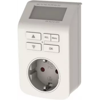 Bachmann Digital timer switch - Automatischer Netzschalter - AC 230 V - 3680 Watt