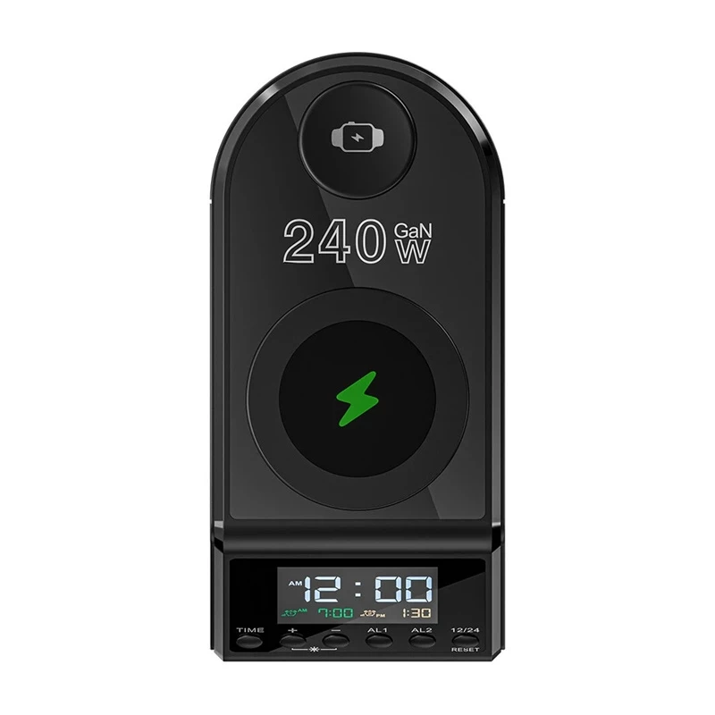 Alarm clock BlitzWolf BW-FW10 with 2×USB-A and 4×USB-C ports