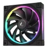 120 mm PC fan DeepCool FL12 3-in-1 Black, 120×25 mm, 2150 RPM, Fluid Dynamic Bearing, PWM, 55 CFM, 32 dB, pack of 3