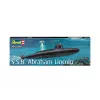 Plastic model ship REVELL S.S.B. Abraham Lincoln 1/253 scale plastic model kit