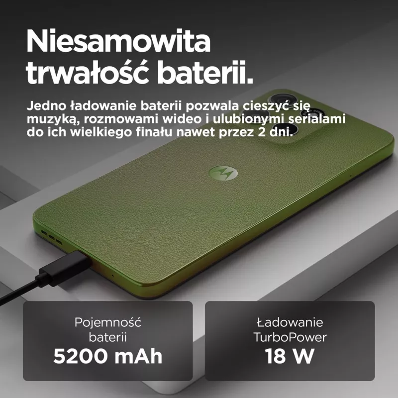 Motorola moto g15 17.1 cm (6.72 inch) Dual SIM Android 15 4G USB Type-C 8 GB 128 GB 5200 mAh Green