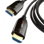 Active Fiber HDMI 2.1 cable 20m, 8K@60Hz, 48Gbps, gold-plated connectors