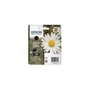Epson Daisy Singlepack Black 18XL Claria Home Ink, High (XL) Yield, Black, Pigment-based ink, 1 pc(s)