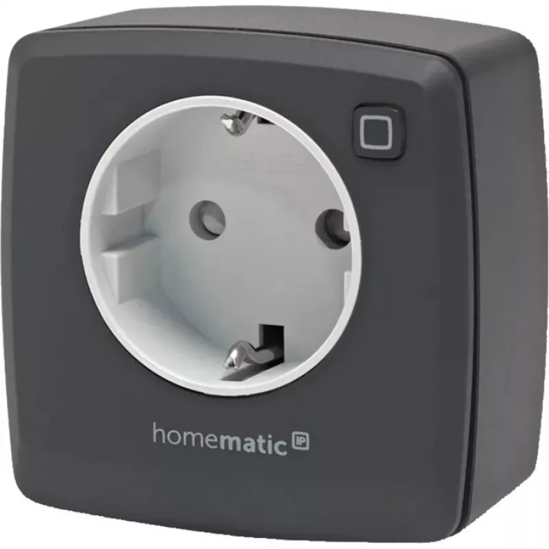 eQ-3 AG Homematic IP 161613A0, Indoor, Anthracite, Plastic, IP20, IP20, 70 mm