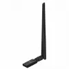 USB Wi‑Fi Adapter LANBERG NC-0300-WIE, USB 2.0, Dual External Antennas 5 dBi, WLAN 300 Mbps, Ethernet/WLAN, Black