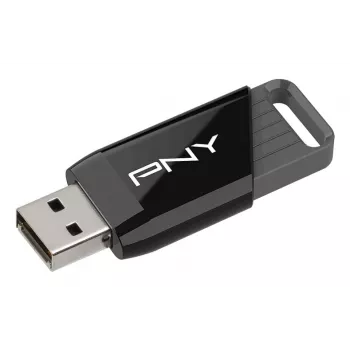 PNY Attaché X, 64 GB, USB Type-A, 3.2 Gen 1 (3.1 Gen 1), 130 MB/s, Dia, Black