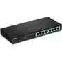 TRENDnet TPE TG83 - Switch - 8 x 10/100/1000 (PoE+) - Desktop, wall-mountable - PoE+ (65 W)