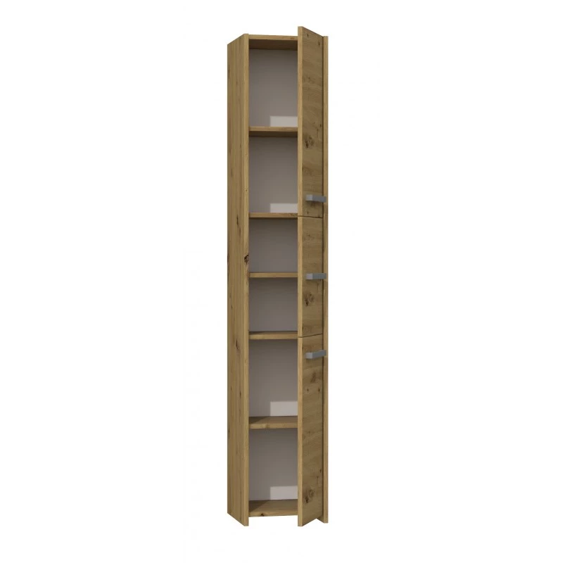 Topeshop S33 ARTISAN bathroom storage cabinet Oak