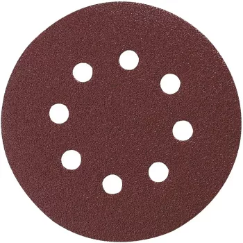 Makita - Schleifpapier - für Holz, Metall - 10 Stücke - 125 mm - rund - Körnung: P240 - 125 mm