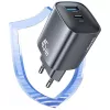 Charger T66 45W CC290 GaN Fast charge silver