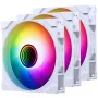 PHANTEKS M25 Gen2 PWM D-RGB 140mm Reverse Blade 3-Pack - White