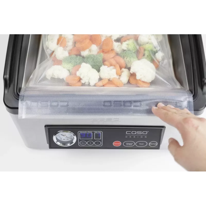 Vacuum sealer Caso VacuChef 70 Power 350 W stainless steel — vacuum packing machine