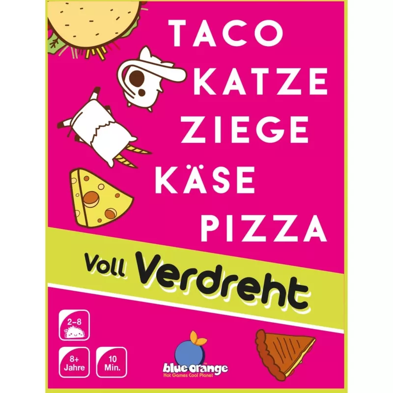 Taco Cat Goat Cheese Pizza: Voll verdreht, Card Game