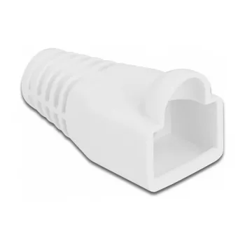 Strain Relief DeLOCK 86724 White 20 pcs