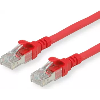 ROLINE - Patch-Cable - RJ-45 (M) to RJ-45 (M) - 30 cm - SFTP - CAT 6a - Red (21.15.2971)