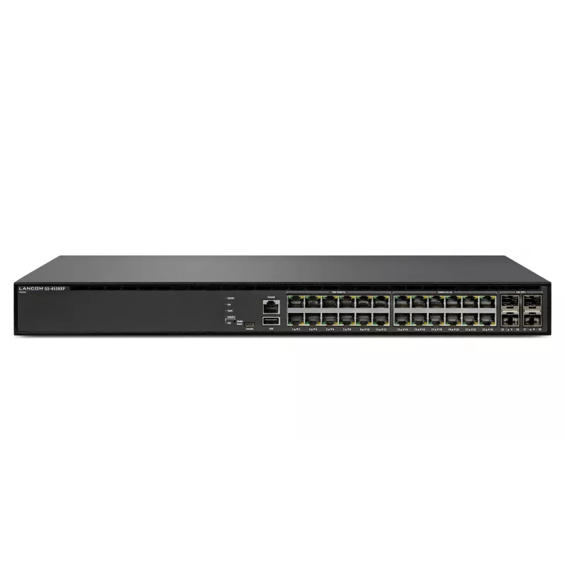 Managed Switch Lancom Systems GS-4530XP L3 2.5G Ethernet 30 Ports PoE