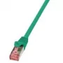 Networking Cable LogiLink 10m RJ-45 Cat6 Green S/FTP