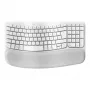 Logitech Wave Keys Keyboard Office RF Wireless Bluetooth QWERTZ German White