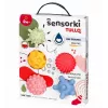 Sensory balls without holes TULLO pastel, 5 pcs
