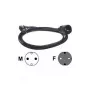 Power cable Bachmann 341.185 Black 3 m