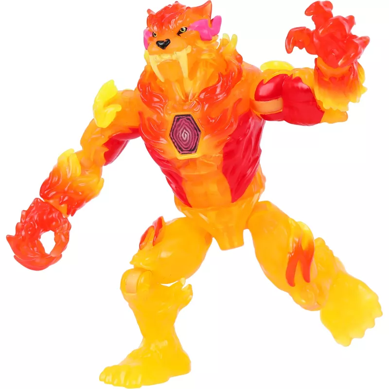 MrBeast Lab Mutators S2 Mutation Chamber - Flame Panther, Play Figurine