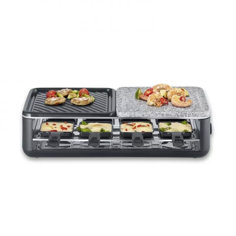 Raclette Grill Severin RG 2366 8 persons 1300 W Black