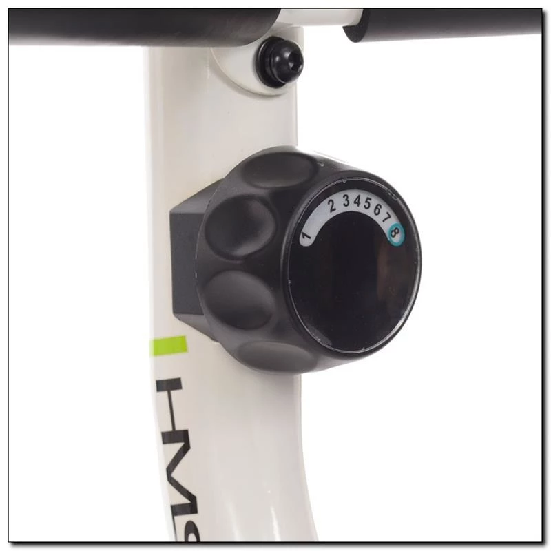 Horizontal magnetic bicycle white and green HMS R9259
