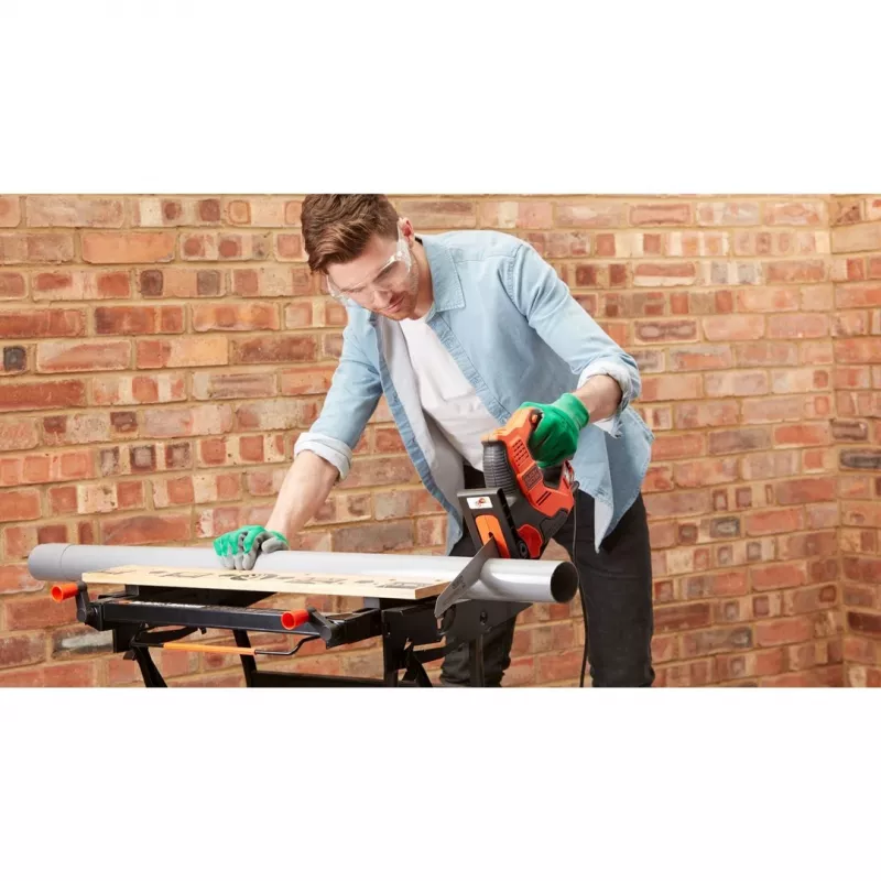 Black & Decker RS890K-QS reciprocating saw 2700 spm 500 W Black, Orange