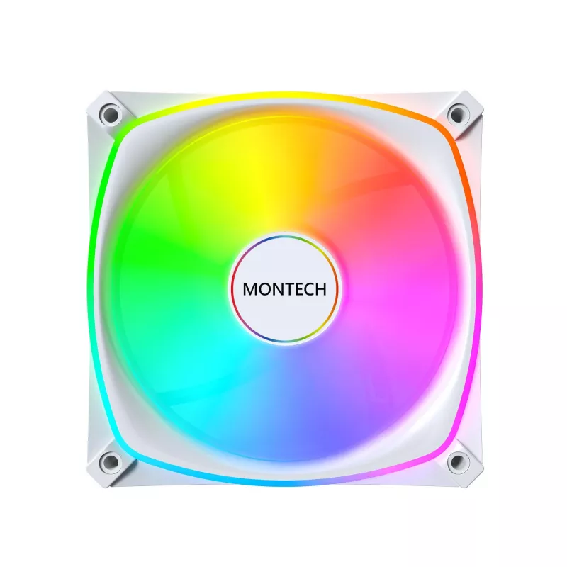 MONTECH RX120 PRO White 120mm ARGB Case Fan