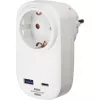 Power Plug Adapter Type F Brennenstuhl 1508210010 Straight Connector