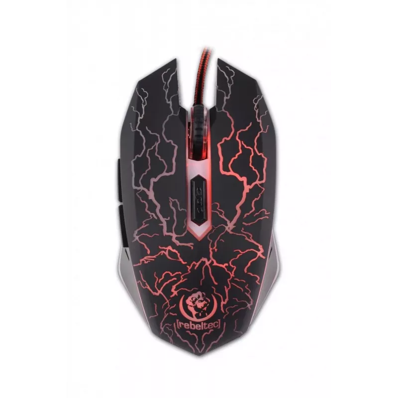 Rebeltec Diablo - mouse - optical - 6 buttons - wired - USB