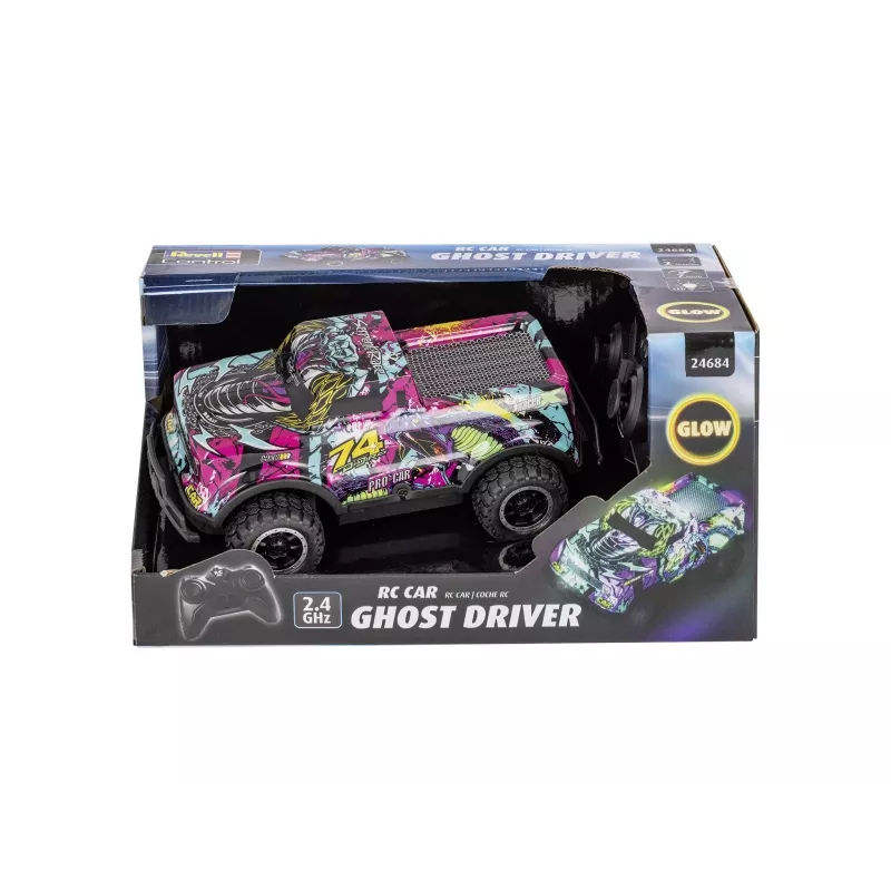 RC Car Ghost Driver - Purple