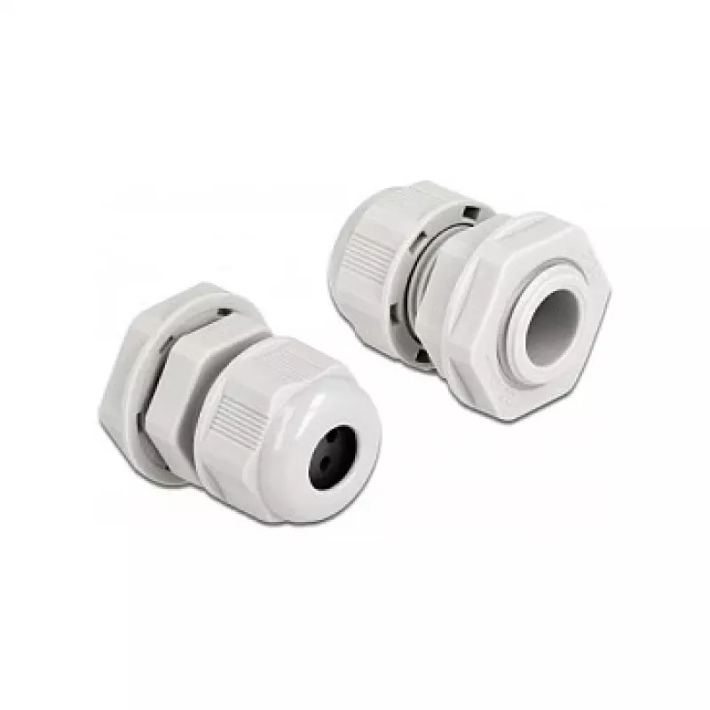 Cable Gland DeLOCK 60380 Grey Plastic 2 pc(s)